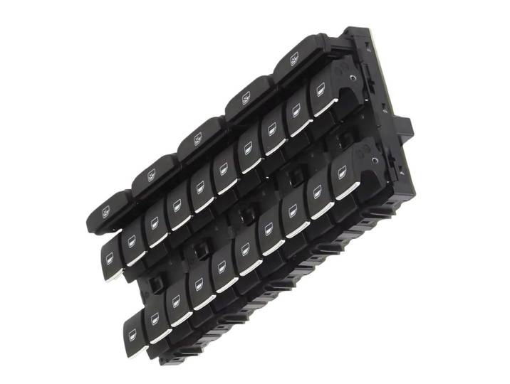 5 PCS OEM Interrupteur de lève-vitre principal côté conducteur noir pour VW Golf MK7 Bouton de commande de rétroviseur 5GG 959 857 A 5GG 959 857 5GG959857