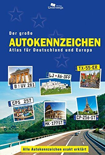 Manfred Klemann - Der große Autokennzeichen Atlas für Deutschland und Europa: Alle Autokennzeichen exakt erklärt - Preis vom 09.10.2026 07:28:09 h