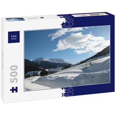 Lais Puzzle Alpen im Winter 500 Teile