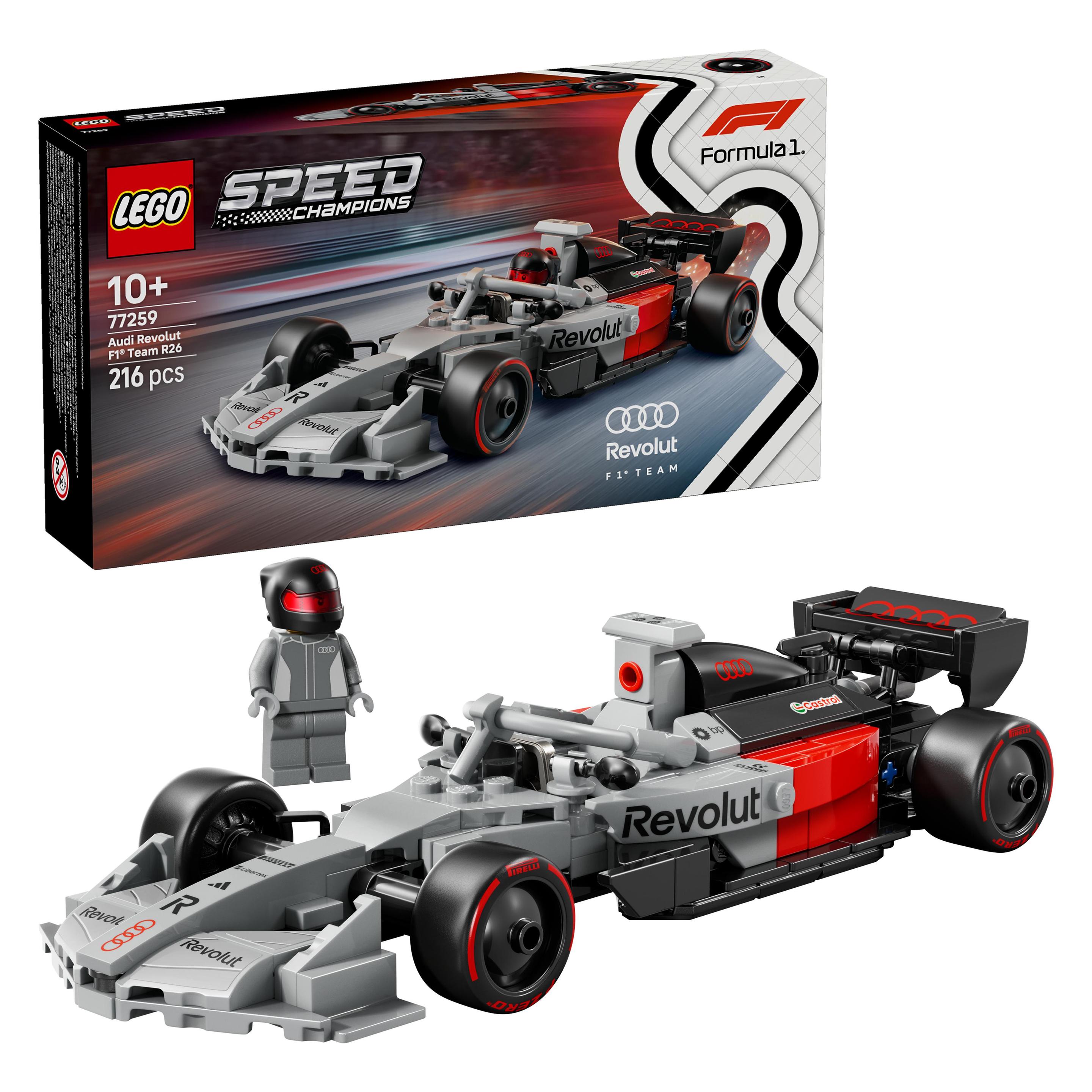 LEGO Audi Revolut F1 Team R26 Rennwagen (77259, LEGO Speed Champions) (77259)