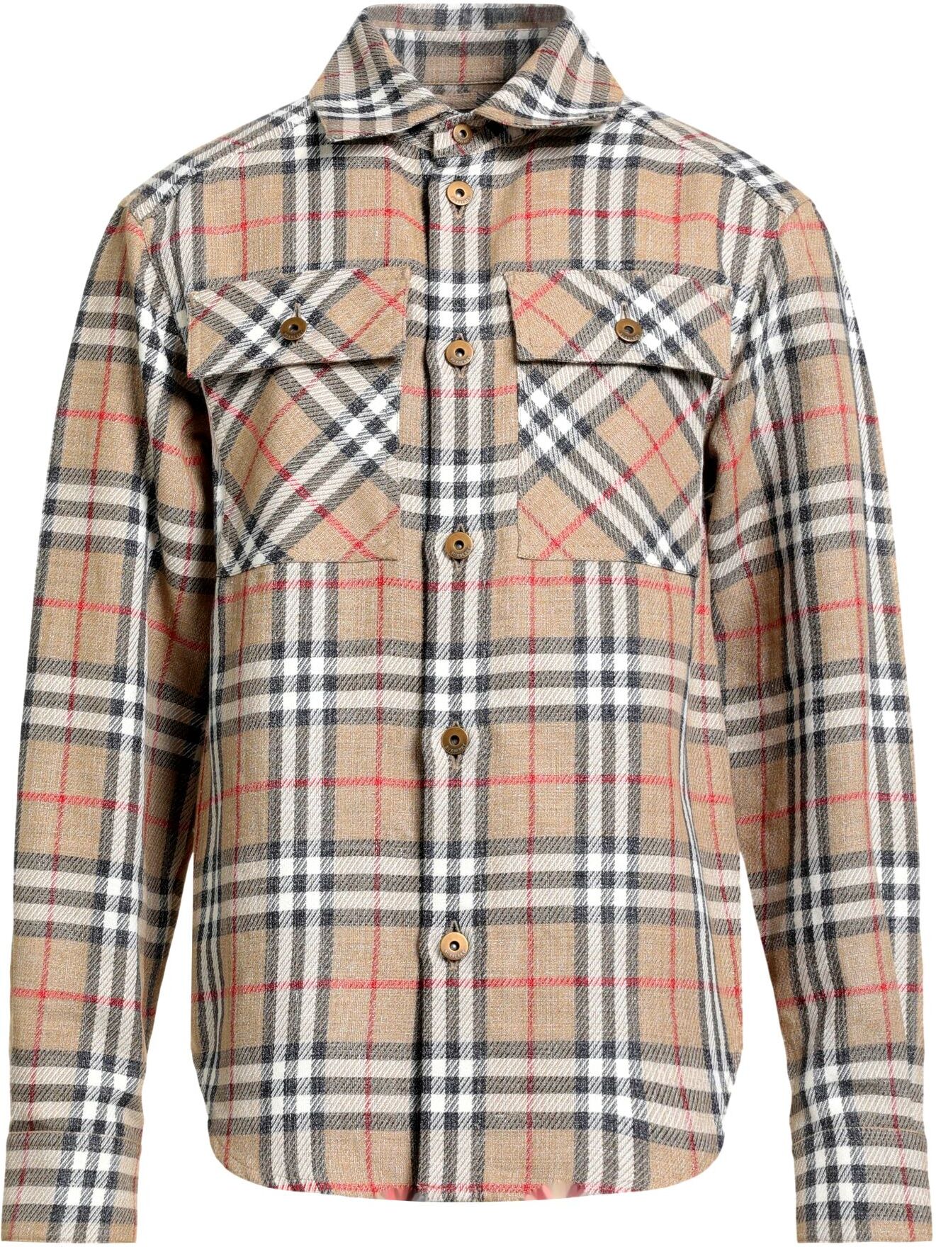 Burberry Camisa Hombre Camel L Hombre