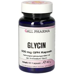 Glycin 500 mg GPH Kapseln 60 St