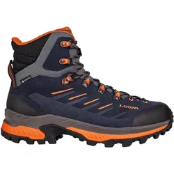 Lowa, Herren, Wanderschuhe, Wanderschuh RANDIR GTX MID (44.5), Orange, Blau