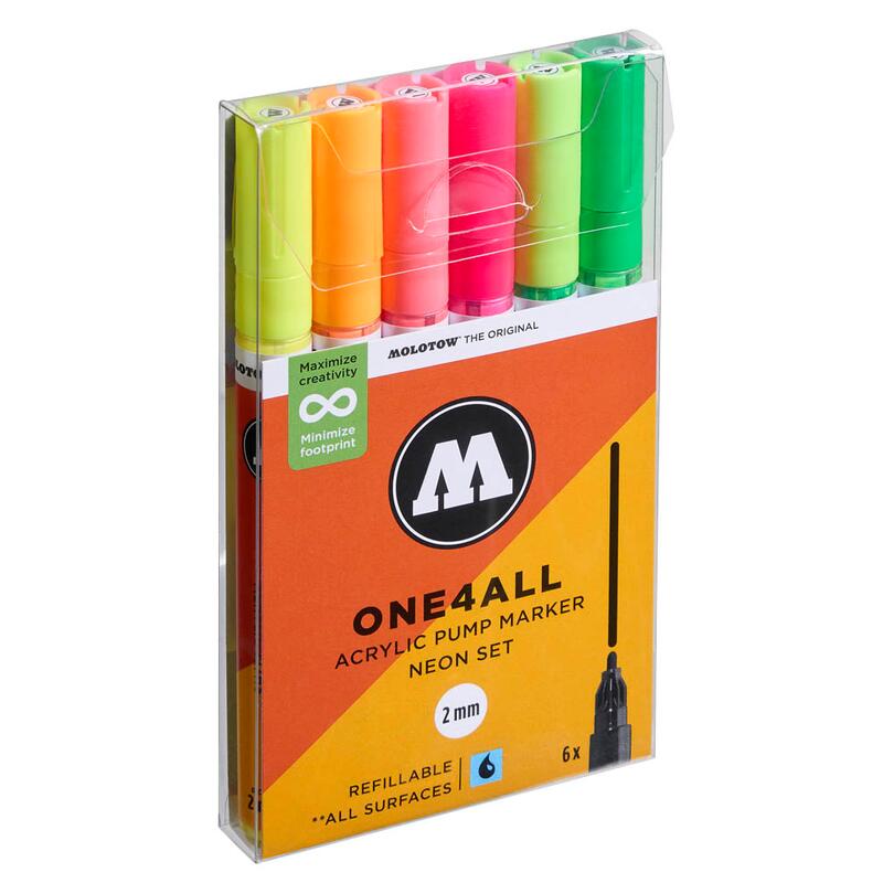 MOLOTOW One4All Acrylstifte Mehrfarbig 2.0 mm MO200821