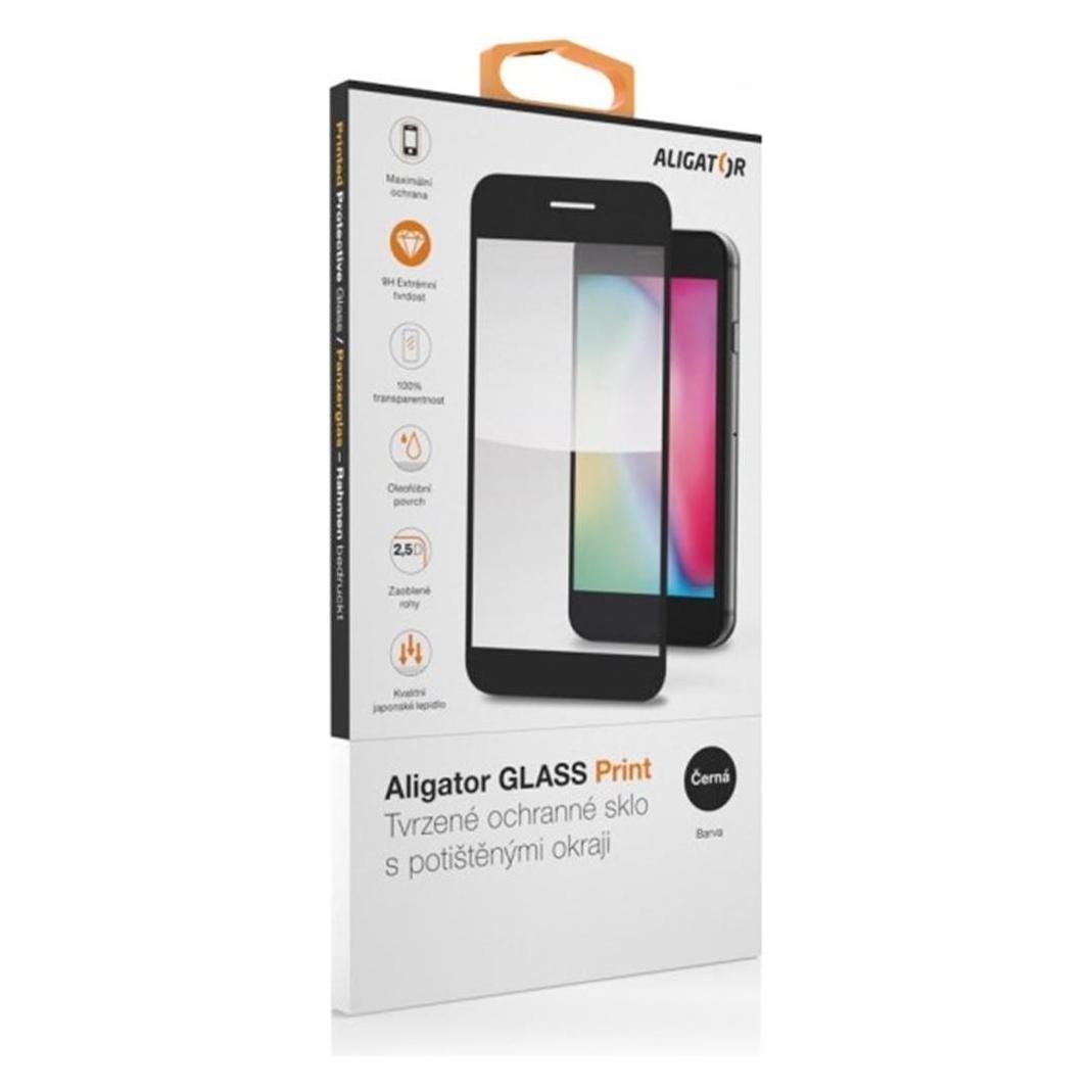 Aligator GLASS PRINT iPhone 17 Displayschutzfolie schwarz / vollflächige Verklebung (Apple iPhone Air) (GLP0274)