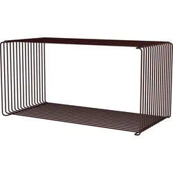 Panton Wire Modulsystem, 70 x 34,8 x 34,8 cm, Bordeaux