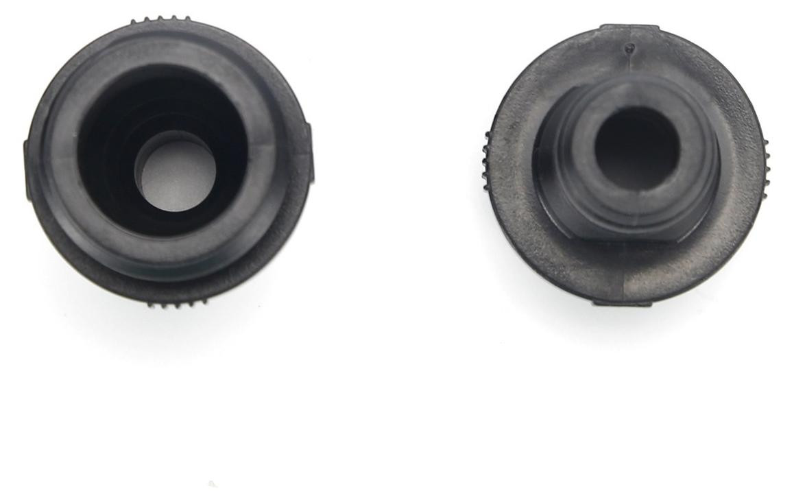 INF Adapter compatibel met American Standard, 6-fen buitendraad, Oranje, Set van 2