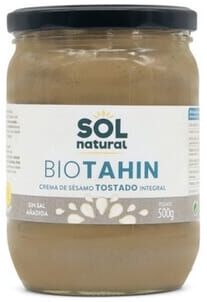 Sol Natural Bio Thain Creme De Sésamo Torrado Integral 500g