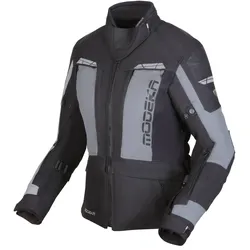 Modeka Hydron Lady Motorradjacke - schwarz-grau - 38