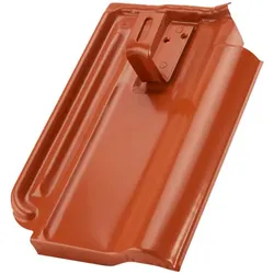Lehmann Modulhalter Flachdachpfanne MZ3, ziegelrot Metalldachziegel – 0% MwSt. (gem. § 12 Abs. 3 UStG)