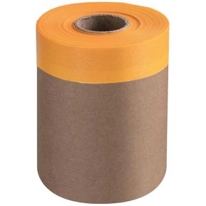 Böttcher-AG Abdeckpapier Goldband Papier-Masker, 2in1, 18 cm x 20 m, braun, 40 g/m², mit Klebeband