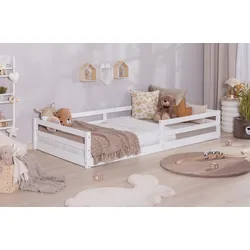 TiCAA Bodenbett „Neo“, Kinderbett, Jugendbett, Schlafzimmer, Kinderzimmer