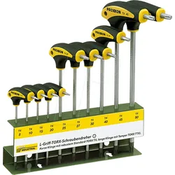 PROXXON 22652 - L-Griff Schraubendrehersatz, TX/TTX, 10-teilig