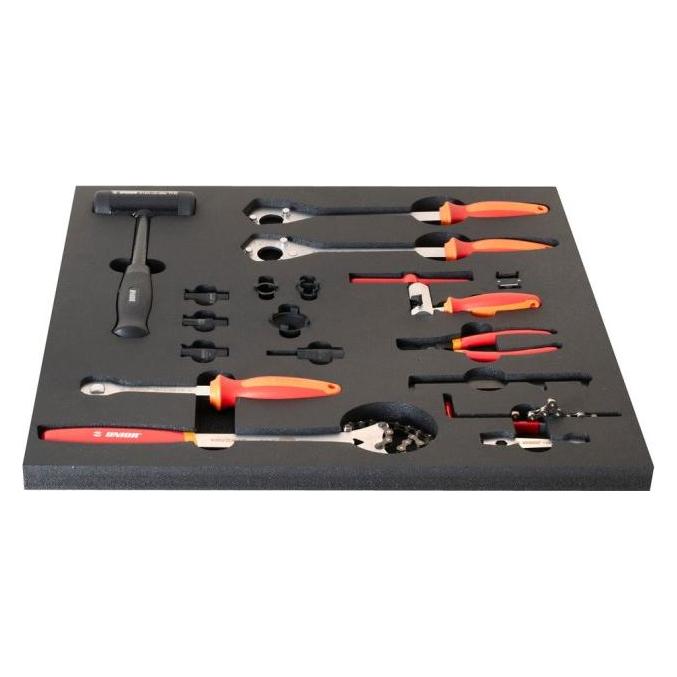 Unior SET5-2600AC Werkzeugset, SOS-Modul breit, 562x570x30 (629837)