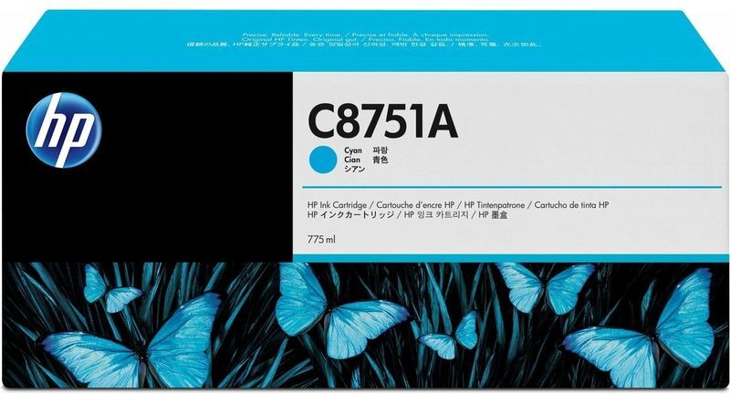 HP C875 (C8751A) - Cyan - Druckerpatrone