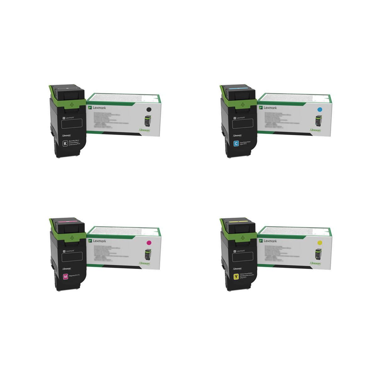 Lexmark Original Toner - 4er Multipack für CX532adwe 75M2HK0_75M2HM0_75M2HY0_75M2HC0