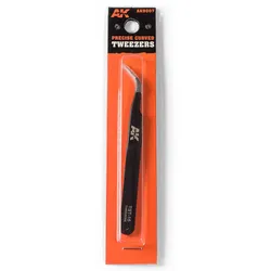 AK Precise Curved Tweezers AK