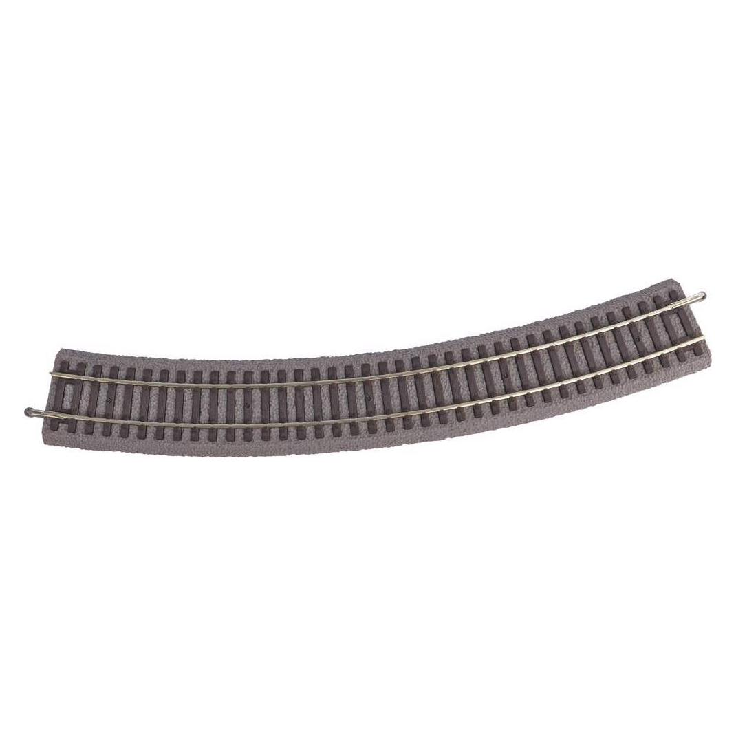 Piko A Gleis 6er Set gebogene Gleise mit Bettung (Spur H0) (55414)