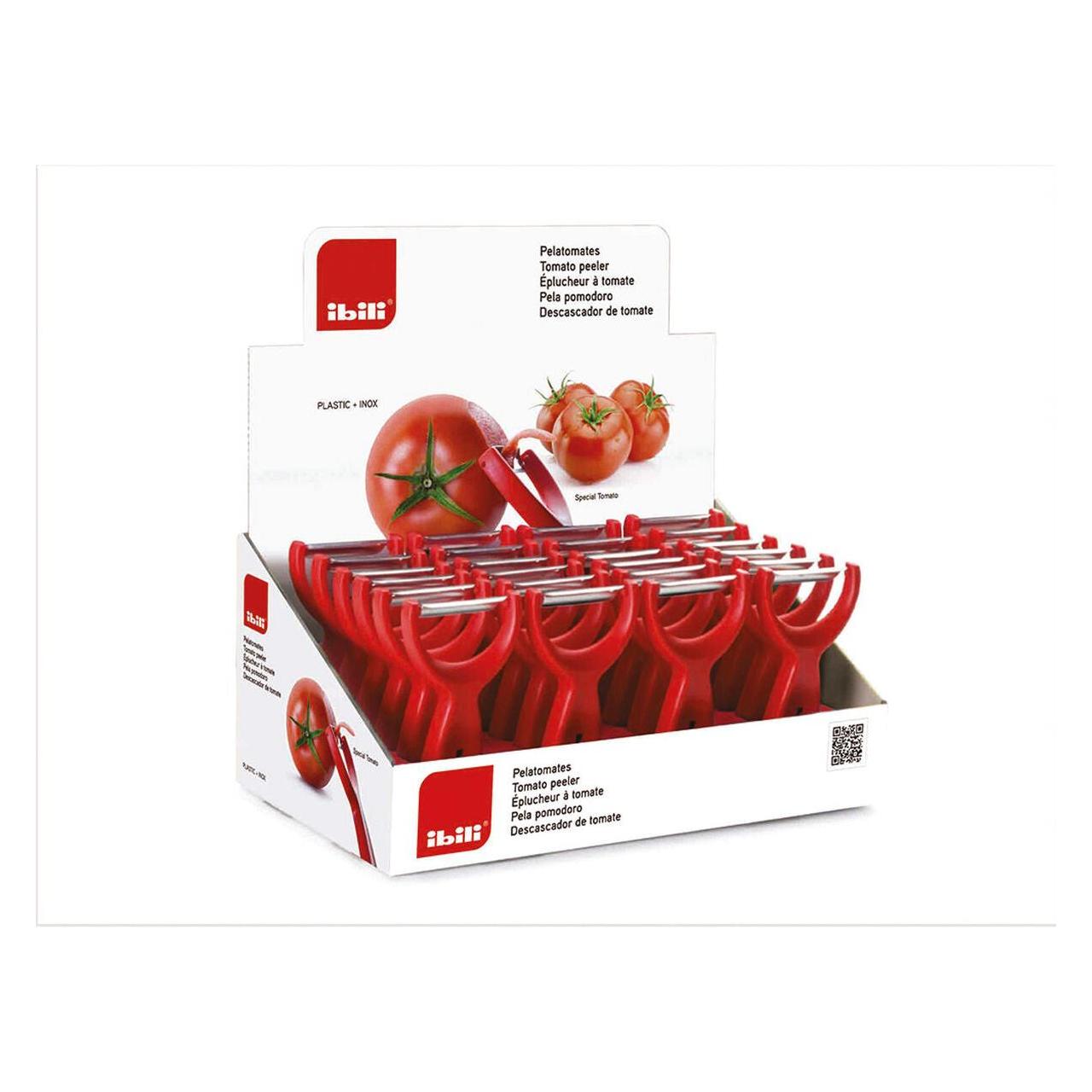 Ibili Tomatenschäler 15 x 7 cm Einfaches und schnelles Schälen von Tomaten (49338231)