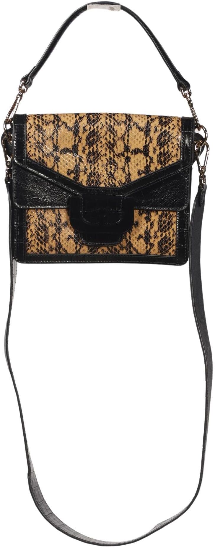 Coccinelle Damen Handtasche klein Leder, Mehrfarbig, Leder - Second Hand