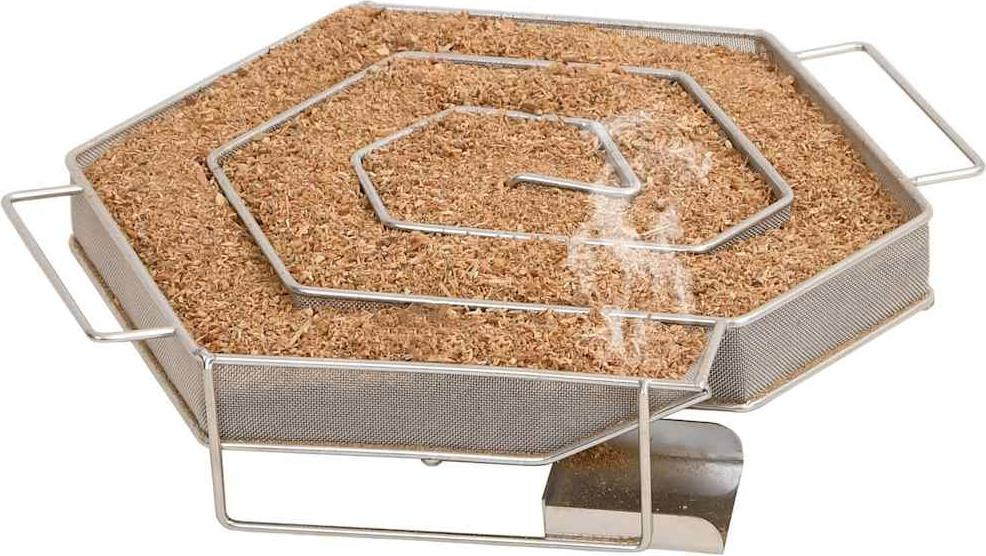 vidaXL Rookgenerator met 6 zijden in roestvrij staal, diameter: 22,5 cm