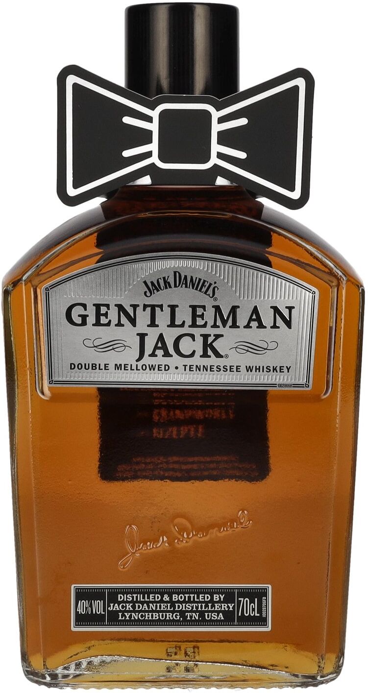 Jack Daniel's GENTLEMAN JACK Tennessee Whiskey 40% Vol. 0,7l mit Neckhanger