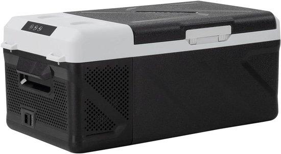 Kühlbox - Mini-Kühlschrank - Für Camping und Reisen - Kompressorkühlung - 15 Liter - Schwarz