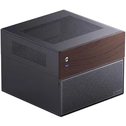 Jonsbo N4 (mATX, Mini-ITX), PC Gehäuse, Schwarz