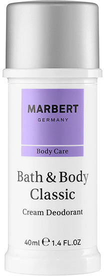40ml Marbert Body Care Bath & Body Classic Cream Deodorant