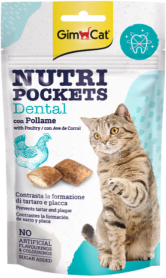 Gimborn Italia Gimcat Nutri Pockets Dent 60g