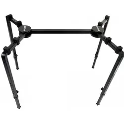 Quik Lok WS650 standaard voor keyboard en mixer (Keyboard, Stagepiano), Instrumentenständer + Halter, Schwarz