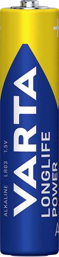 Varta LONGLIFE Power Micro (AAA)-Batterie Alkali-Mangan 1200 mAh 1.5V 40St.