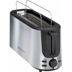 alpina Toaster 230V SS 1000W, Toaster, Grau, Schwarz, Silber