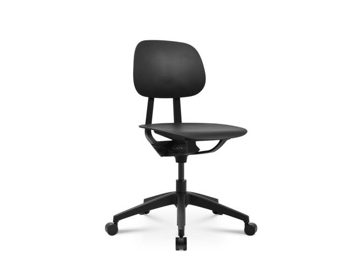 Bürodrehstuhl S2 Wagner schwarz, Designer Sven von Boetticher, 68x84-96x68 cm