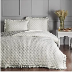 Linens, Decke, Scarlett Doppelbettüberwurf Set (260 x 250 cm)