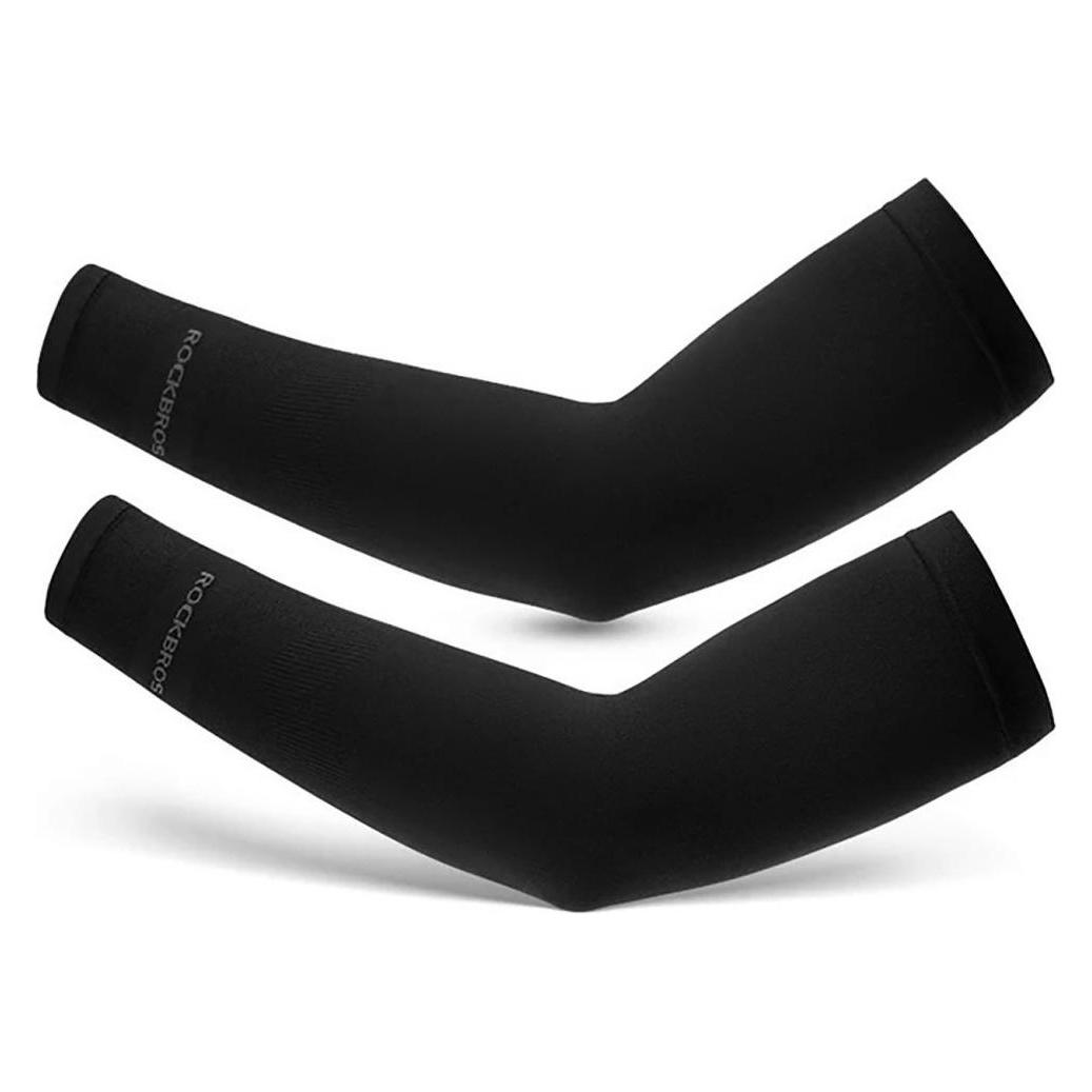 Rockbros XT9002BK cycling sleeves - black (2 pcs.) (Rockbros-XT9002BK)