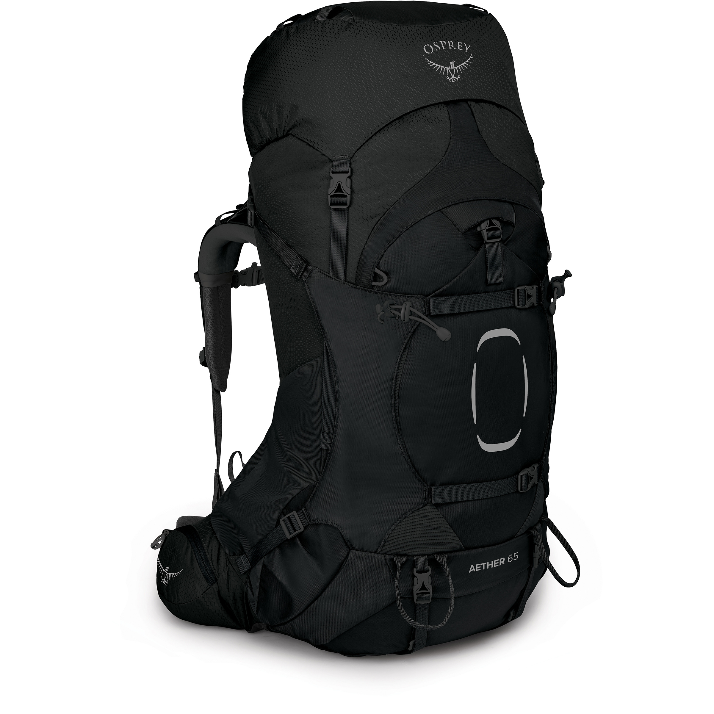 Osprey Aether 65 Trekkingrucksäcke schwarz Größe 65L | S-M Trekking Wasserabweisend