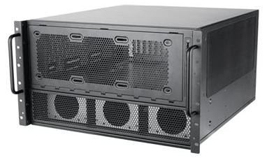 Silverstone SST-RM600 Server Rack 6 HE Zwart