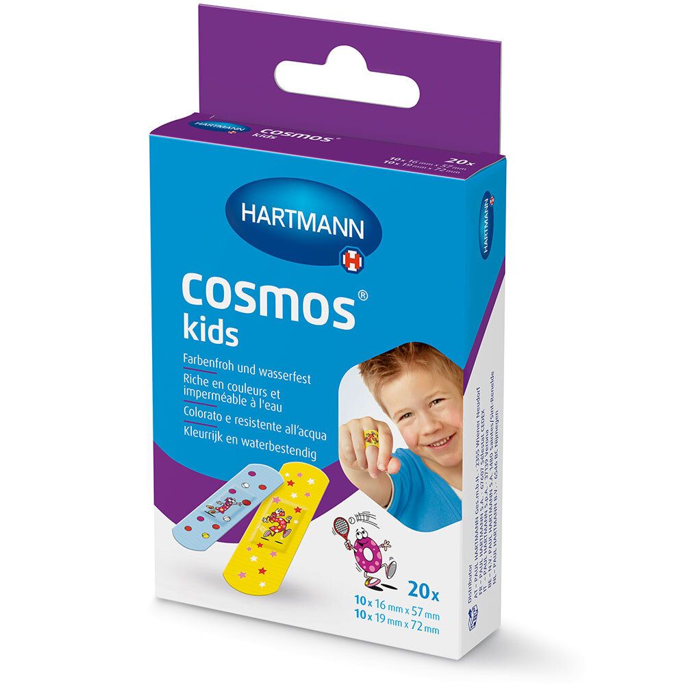 Cosmos kids Pflasterstrips 2 Größen 20 St Pflaster