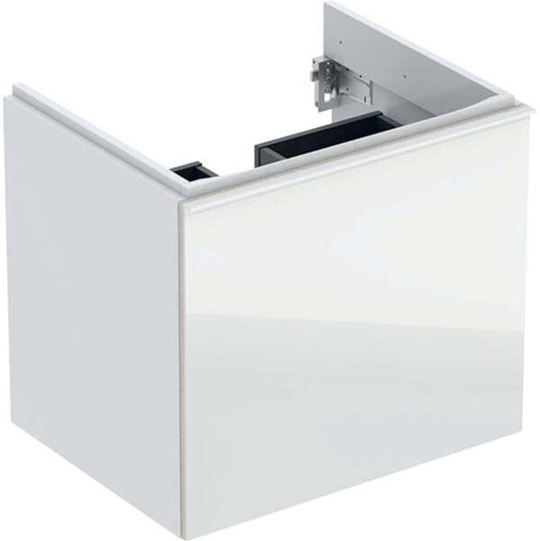 Acanto Geberit 500609012 59,5x53,5x47,6 cm, verre blanc - blanc brillant