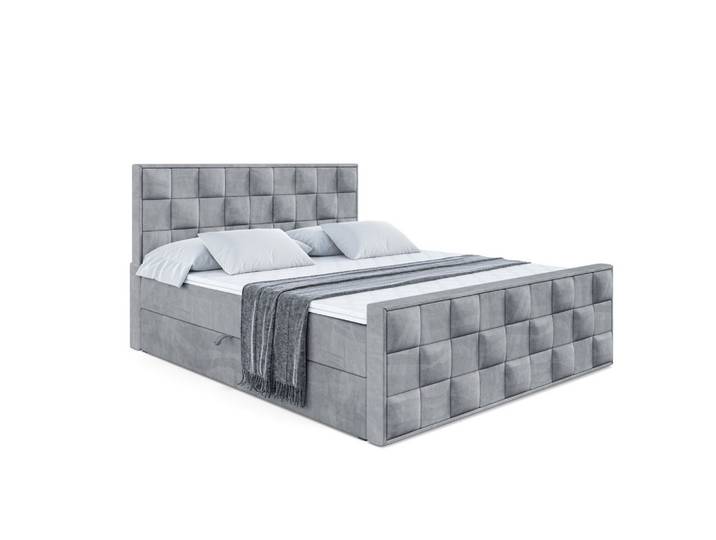 BOXBETT ZAFIRA - 120x200 - H3 - Grau