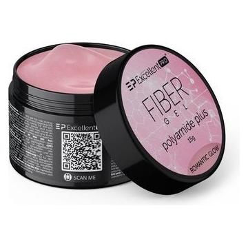 Excellent PRO Fiber Gel Polyamide Plus Building Gel Romantic Glow 15g (5903900444460)