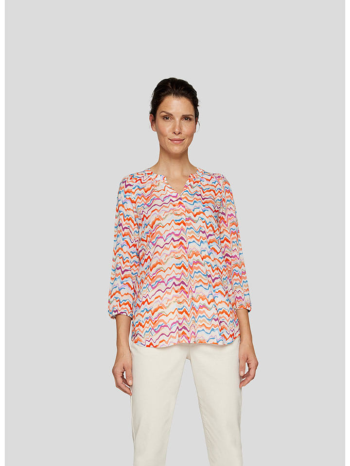 Rabe Bluse in Bunt - 38