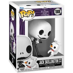 Funko POP! Disney The Nightmare Before Christmas – Jack Skellington mit Zero #1808 Vinyl-Sammelfigur