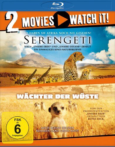 Serengeti/Wächter der Wüste [Blu-ray] - Preis vom 11.10.2026 03:10:56 h