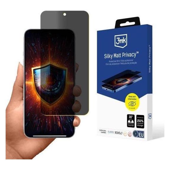 3MK ochranná folie Silky Matt Privacy pro Oppo Reno 14 F (Oppo Reno14 F) (5903108676564)