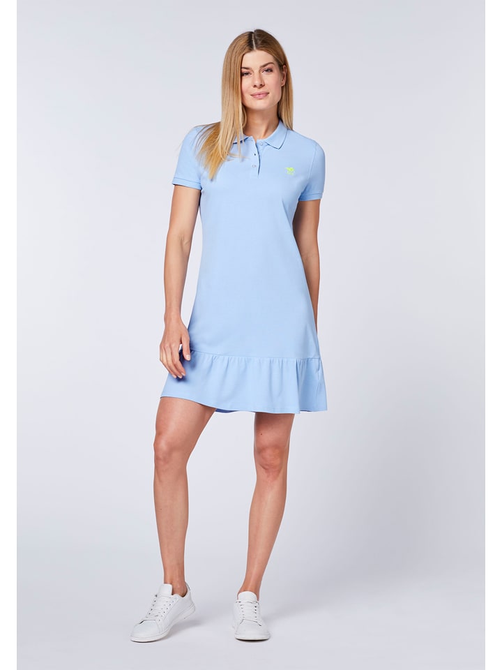 Polo Sylt Polokleid in Hellblau - XS