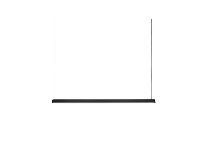 Muuto Linear Pendelleuchte Black, 169,2cm