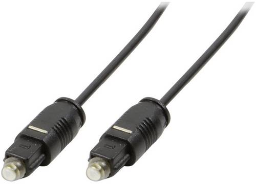 LogiLink CA1010 Toslink Audio Anschlusskabel 5.00 m Schwarz (matt)