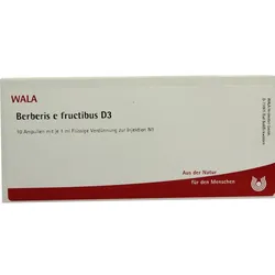 Berberis E Fructibus D 3 10 ML